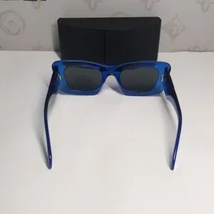 New Authentic Prada PR13Z Sunglasses – Blue Frame / Grey Lenses, Square Shape Prada | Accessories | New Authentic Prada Pr3z Sunglasses  main image 4